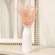 White Ceramic Tall Vase, 9.25" H 70224;