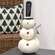 Noel Party Stuffed Snowman, 20.5"H AJ272501;