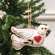 Yuletide Folklore Stuffed Felt Dove Ornament CW4021;