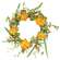 Dawn Chrysanthemum & Daisy Candle Ring, 6.5" QE152539;