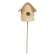 Natural Woven Seagrass Mossy Round Birdhouse Pick SA112521;
