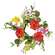 Sun Dazzled Blooms Candle Ring, 3.5" SA112539;