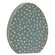 Chunky Blue Patterned Egg Sitters, 3/Set 35534;