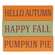 Happy Fall Skinny Mini Block, 3 Asstd. 35543;