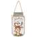 Hello Santa Mason Jar Hanger, 3 Asstd.