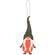 Wooden Winter Gnome Ornaments, 4/Set 35636;