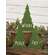 3/Set, Joy Merry & Peace Wooden Trees