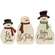 3/Set, Tis The Season Engraved Chunky Snowman Sitters