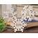 3/set, Reversible Stay Cozy Chunky Glitter Snowflake Sitters