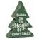 Wonderful Time of Year Distressed Wooden Trees, 3/Set 35718;