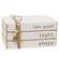 Let Your Light Shine Wooden Book Stack 35728;