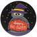 Halloween Charm Plate, 3 Asstd.