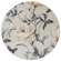 Vintage White Peony Round Riser 38273;