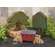 Primitive Wood Covered Bridge Sitter 38297;