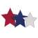 Americana Star Wooden Accent/Planter Stakes - 3/Set 38381;