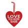 Love You More Wooden Heart Ornament - 3 Asstd. 38410;