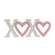 Hearts & Kisses Wooden Cutout Sitter 38415;
