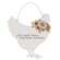 Jesus Praisin Floral Chicken Hanger - 3 Asstd. 38446;