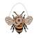 Blessed Bee Flower Wooden Hanger - 3 Asstd. 38453;