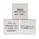 God Is Testing Me Mini Square Block, 3 Asstd. 38493;