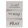 Faith Sentiment Distressed Wooden Block - 3 Asstd. 38532;