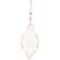 Shabby Chic Metal Teardrop Ornament 60377;