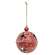 Gleaming Distressed Red Metal Snowflake Jingle Bell, 5" x 7.25" 60534;
