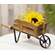 Distressed Garden Wheelbarrow