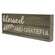 Blessed and Grateful Engraved Pallet Look Sign