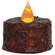6/Pkg, Burnt Burgundy LED Tealights