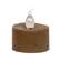 Distressed Brown Timer Tealight 1.5" x 1.5"