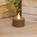 Distressed Brown Timer Tealight 1.5" x 1.5"