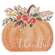Thankful Chunky Watercolor Pumpkin Sitter 91032;