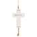 Grateful Cross Wood Ornament w/Beads & Tassel 91073;