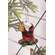 Sprinkles Buffalo Check Top Hat Ornament