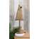 Green Ticking Stripe Tree on Base, 11"