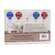 Patriotic Patio Lights, 10 ct, 9ft L03663;