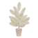 Potted Snowy Fantasy Pine Tree, 14" SA112552;