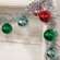 Platinum Tinsel & Bauble Garland, 4 ft SA112570;