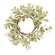 Flocked Laurel Candle Ring, 2.5" 17989;