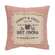 Comfy & Cozy All Day Red Ticking Stripe Pillow, 10" Sq. 19163;