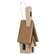 Primitive Town Church Ornament