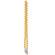 Distressed Yellow and White Bead Garland w/Tassels