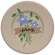 Faith Pray Grace Flower Plates, 3 Asstd.