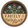 Family is Everything Round Sign, 2 Asstd.