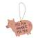 3/Set, Barnyard Sayings Farm Animal Ornaments