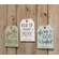 Faith Wooden Hanging Tag, 3 Asstd.