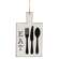 Distressed EAT Cutting Board Ornament