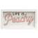 Life is Peachy Box Sign