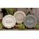 Always Grateful Floral Band Plates, 3 Asstd